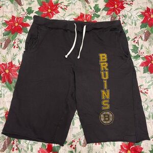 Boston Bruins Men’s Sweatshorts Size 2X-Large Worn Faded Look